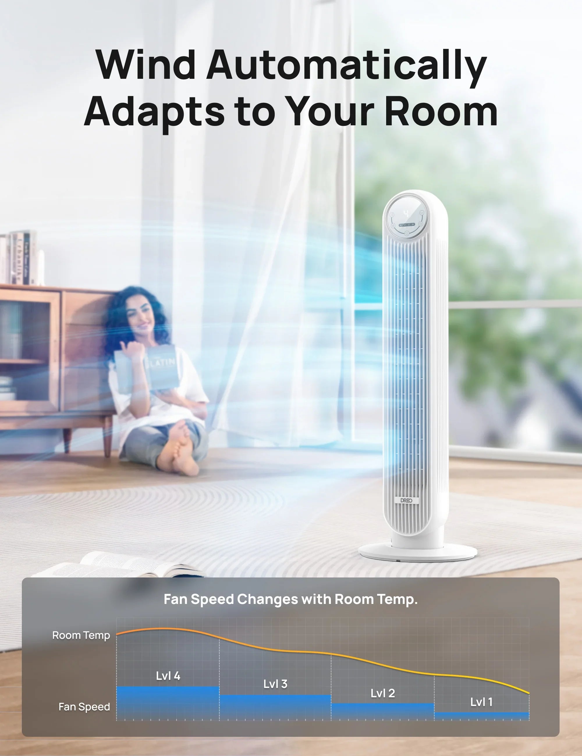 Smart Tower Fan Nomad One S - DREO