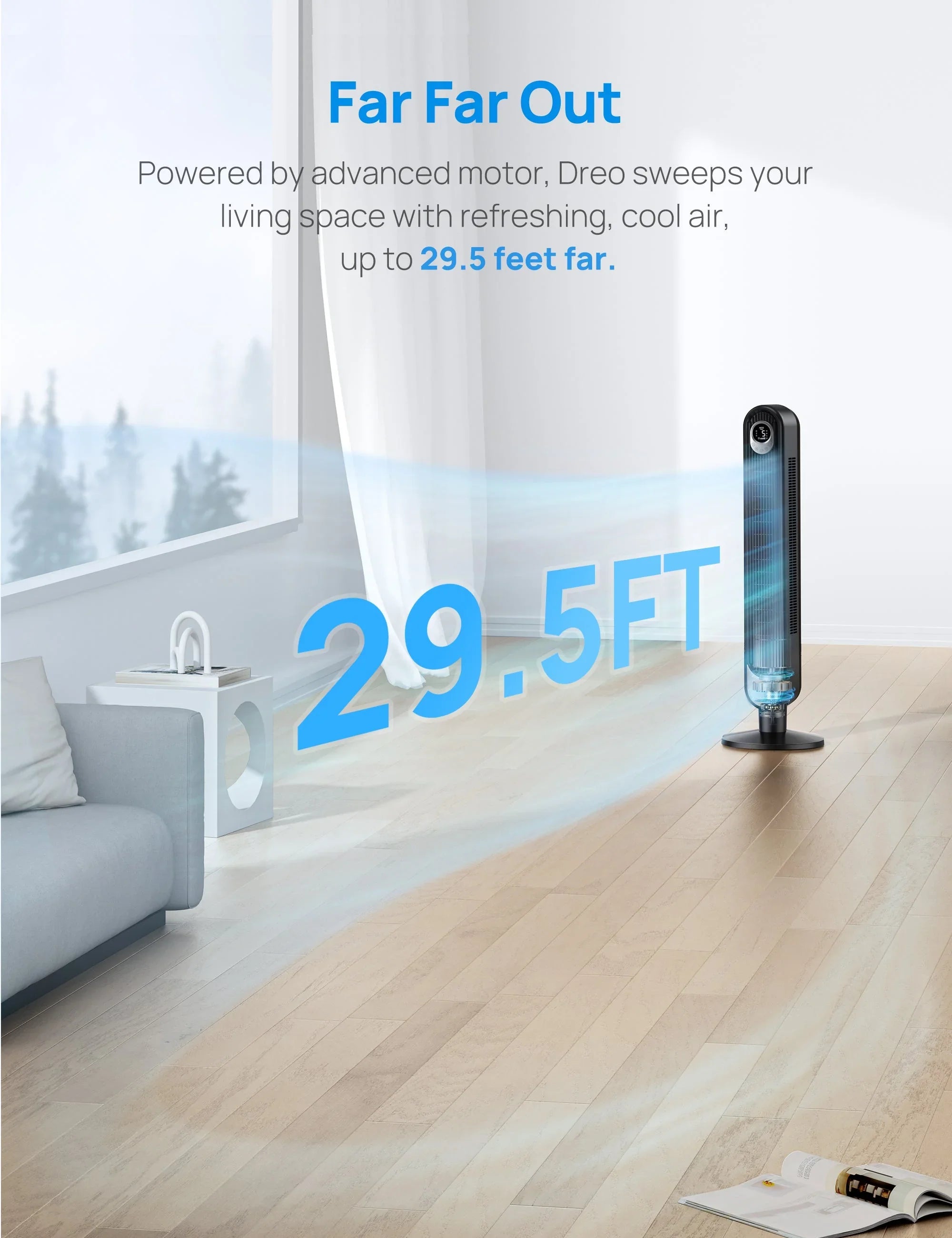 Tower Fan Cruiser Pro T1 - DREO