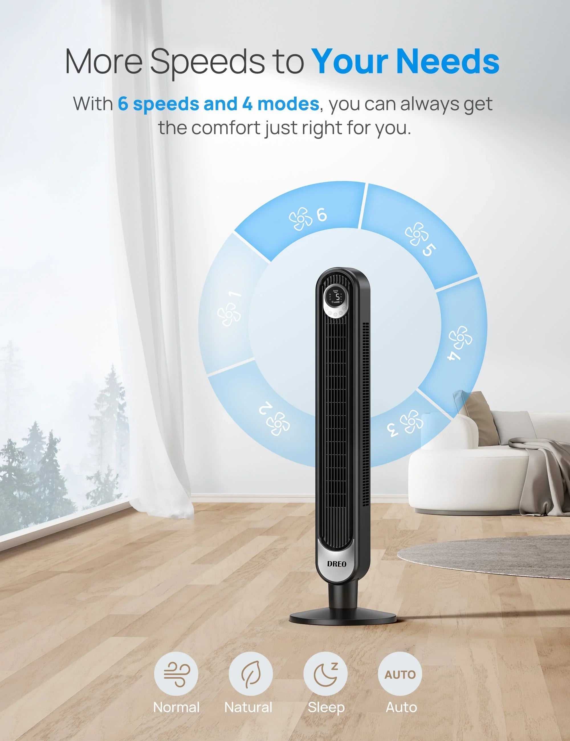 Tower Fan Cruiser Pro T1 - DREO