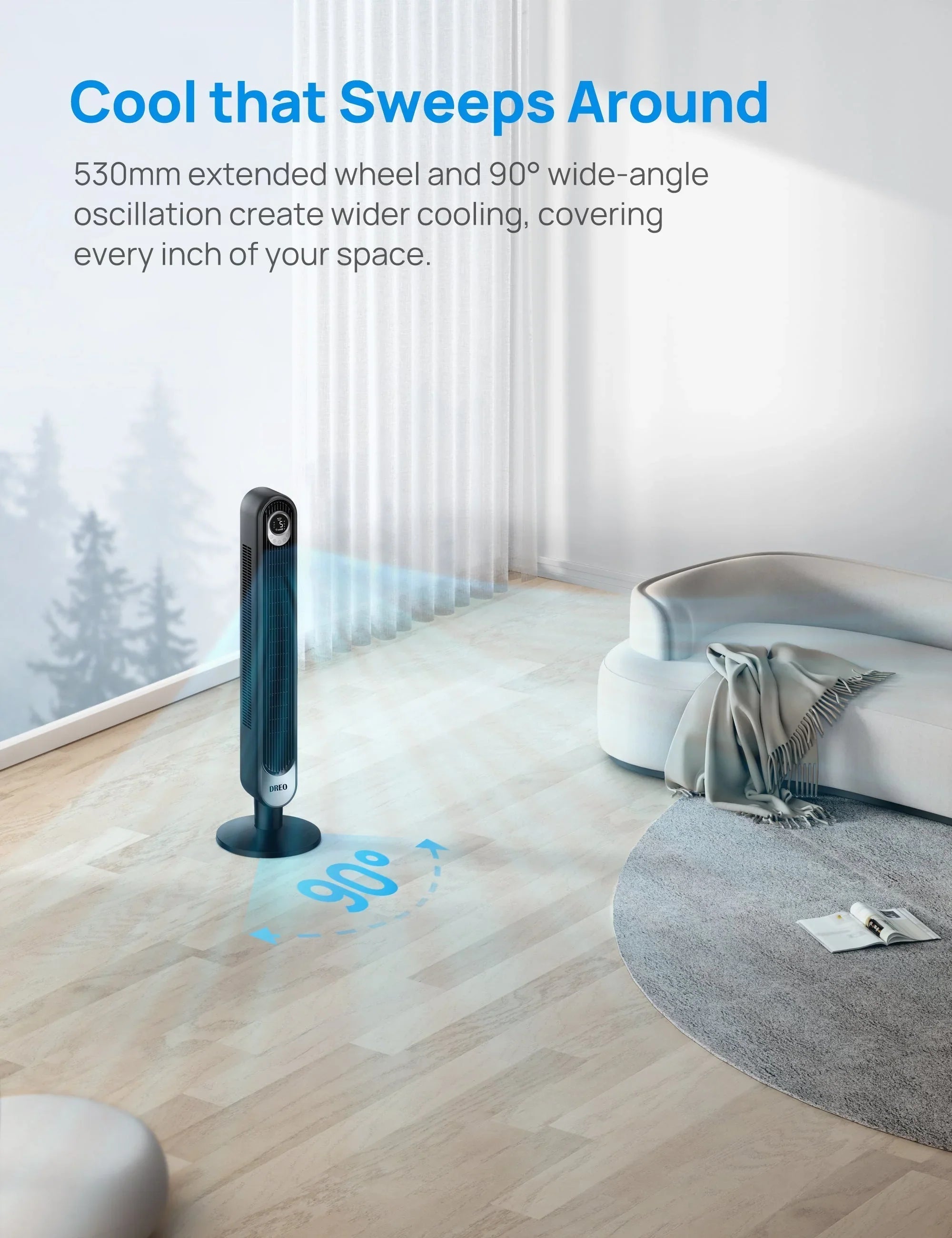 Tower Fan Cruiser Pro T1 - DREO