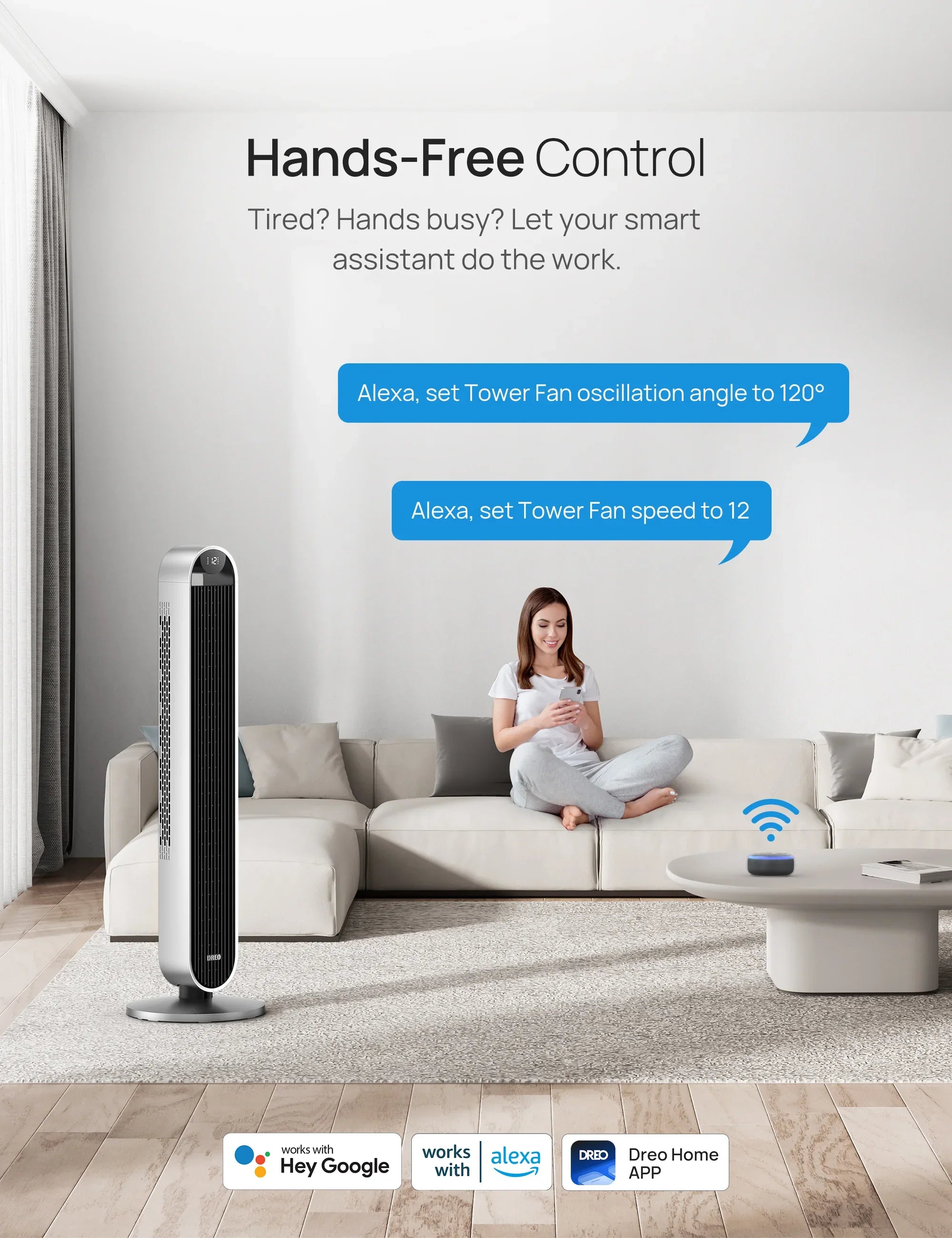 Smart Tower Fan Pilot Max S - DREO