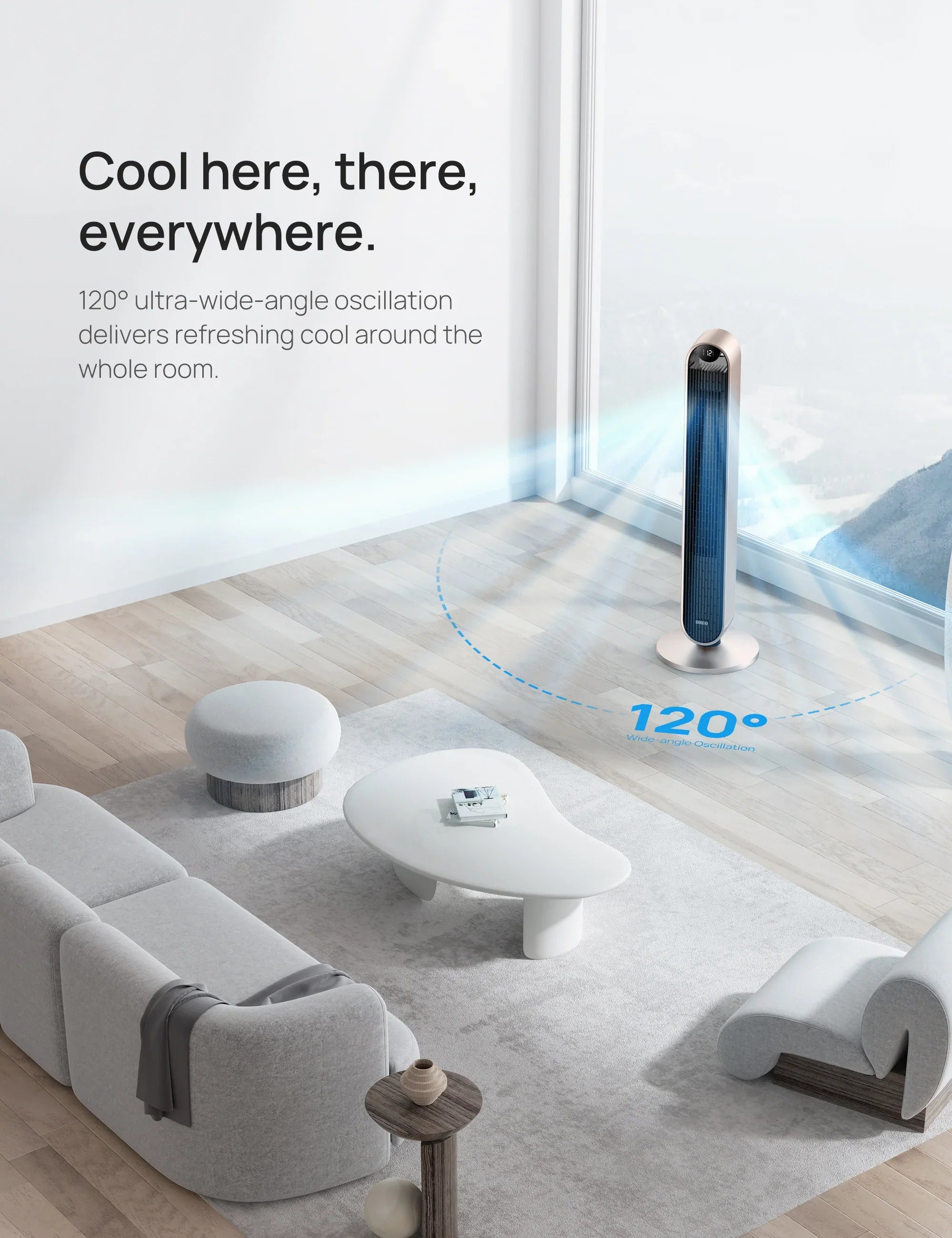 Smart Tower Fan Pilot Max S - DREO