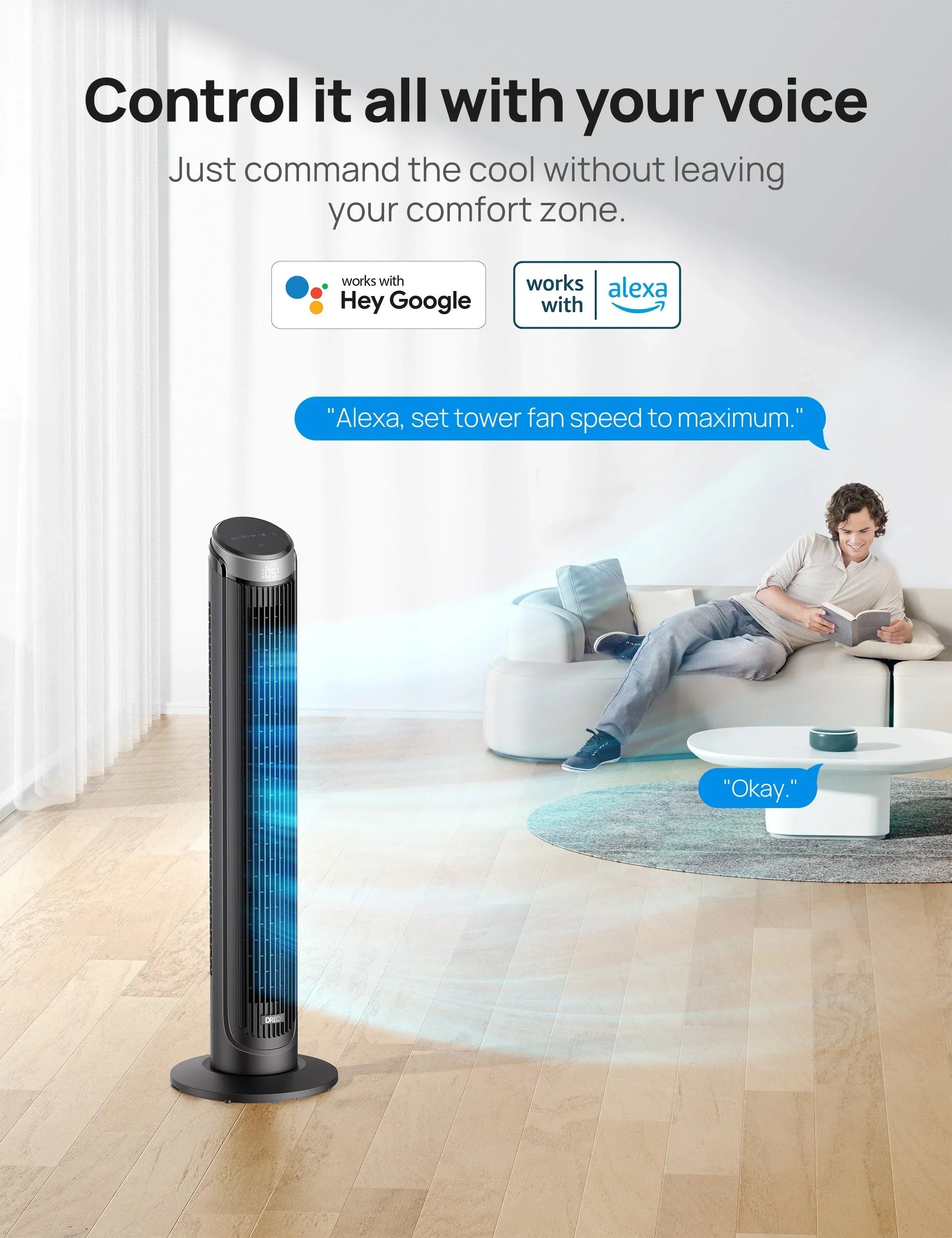 Tower Fan Cruiser Pro T3 - DREO