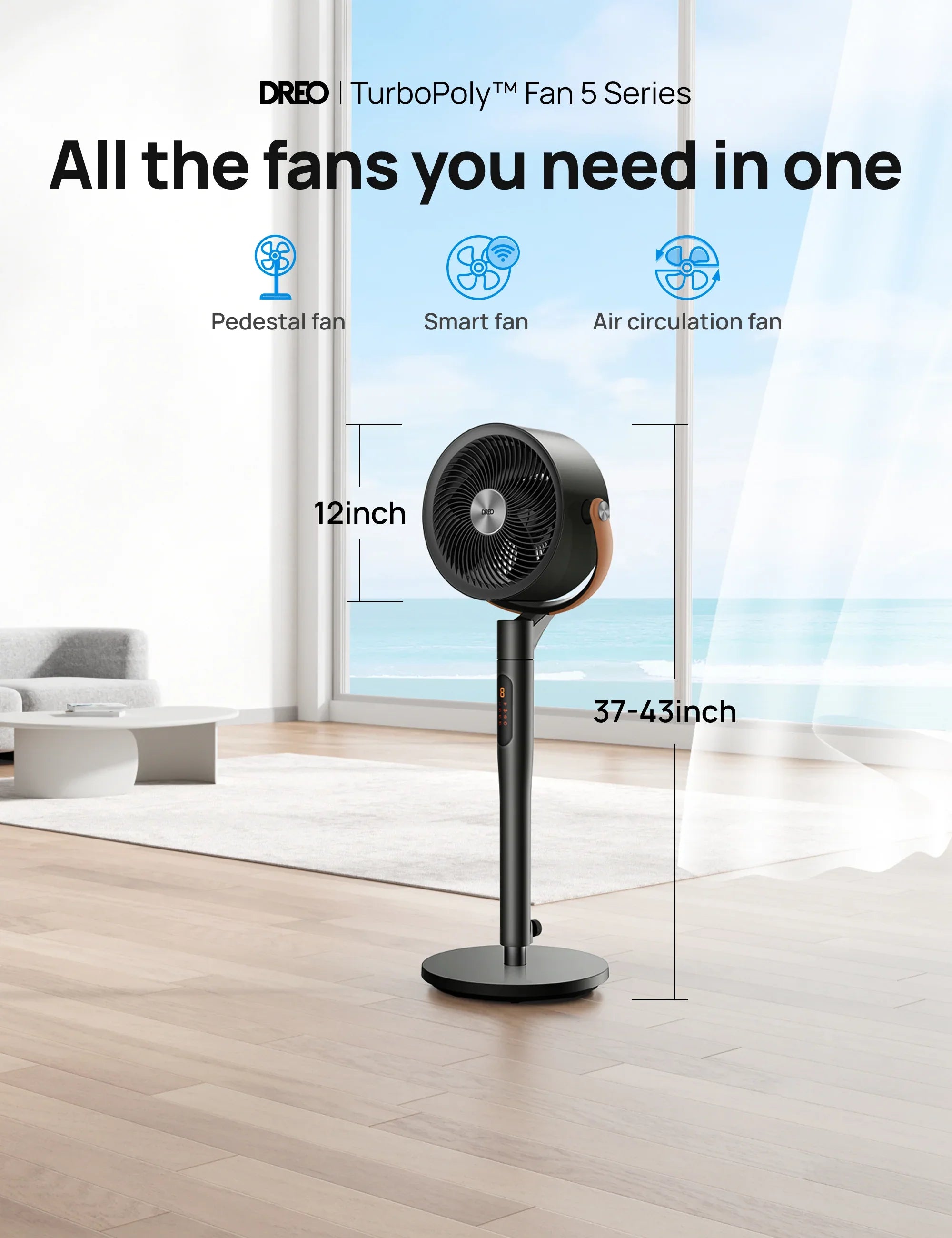 TurboPoly™ Fan 513S - DREO