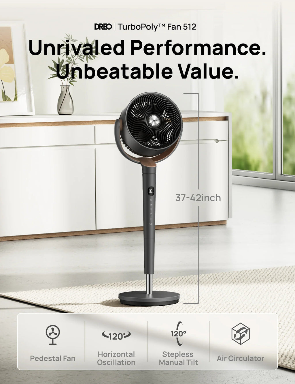 TurboPoly™ Fan 512 - DREO