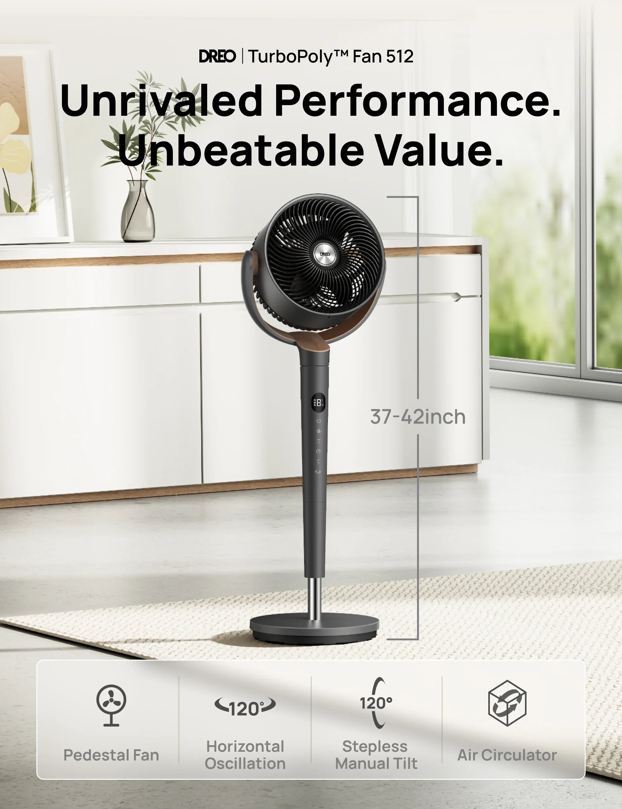 TurboPoly™ Fan 512 - DREO