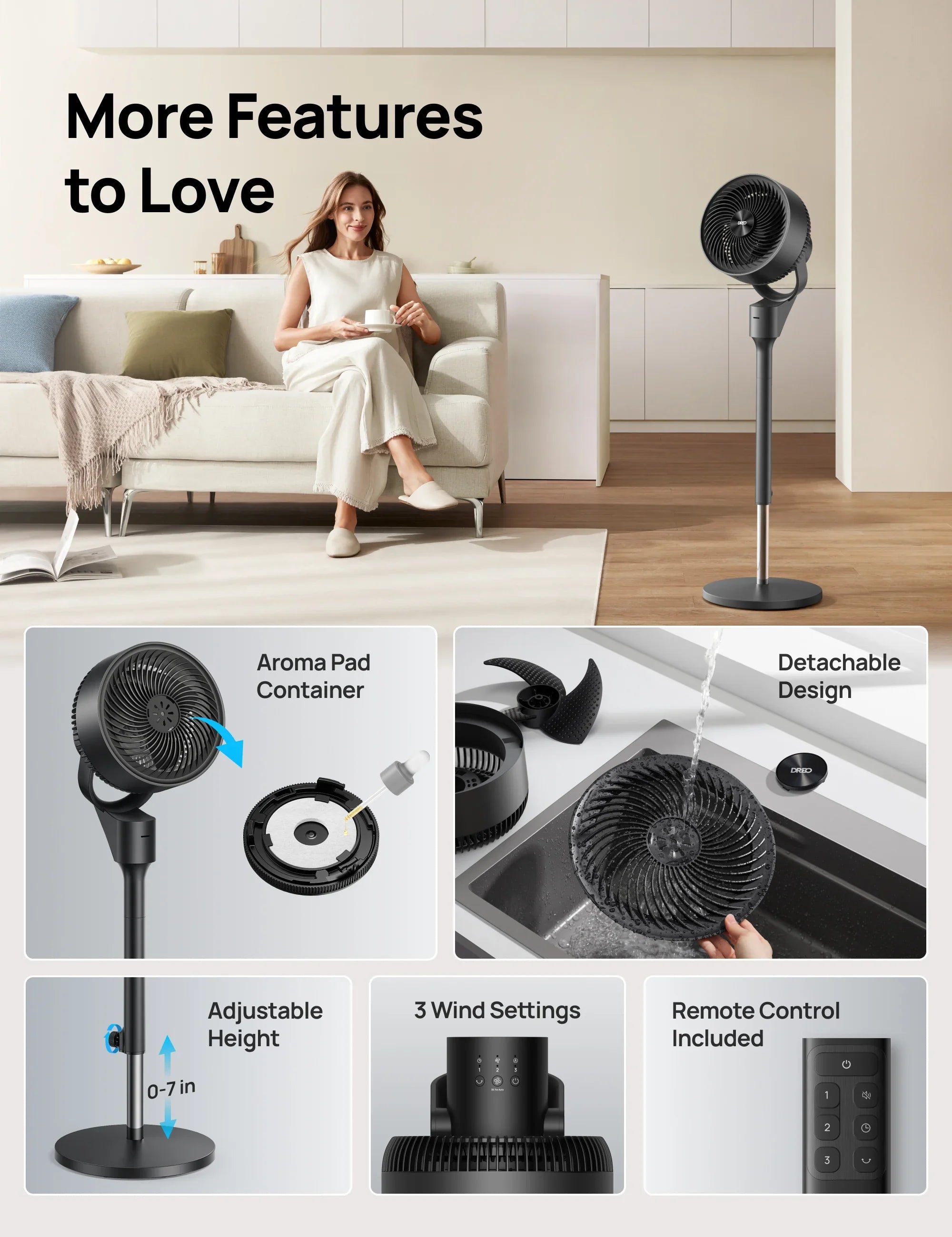 TurboPoly™ Fan 306 - DREO